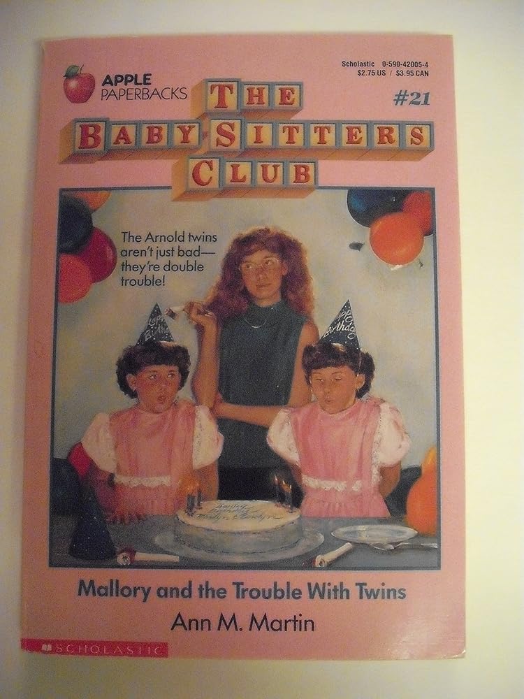 The Babysitters Club: Mallory and the Trouble With Twins (An Apple Paperback) cover image