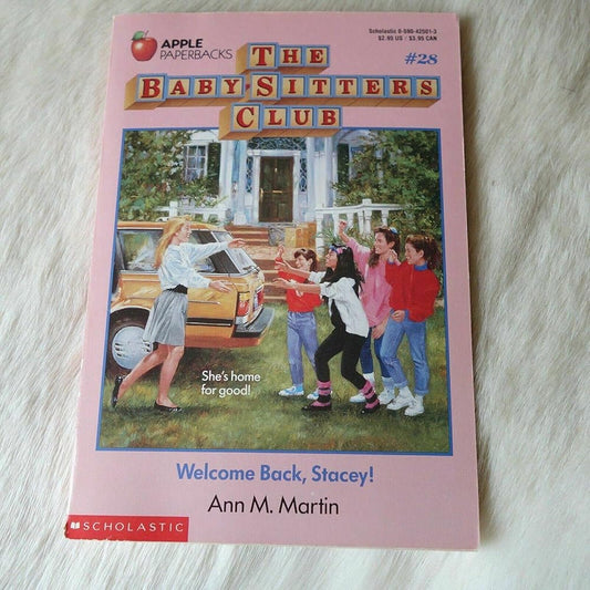 Welcome Back, Stacey (Baby-Sitters Club, 28) cover image