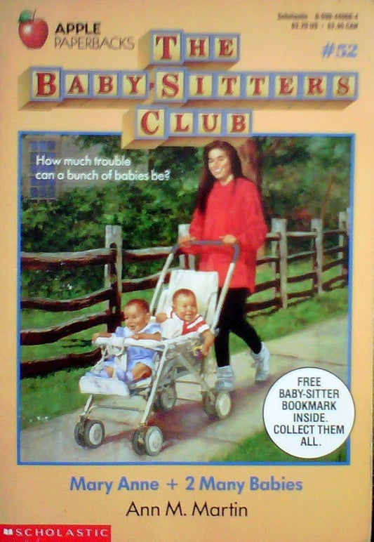 Mary Anne and 2 Many Babies (Baby-Sitters Club, No. 52) cover image