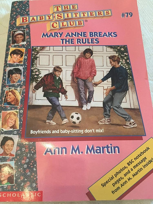 Mary Anne Breaks the Rules (Baby-sitters Club) cover image