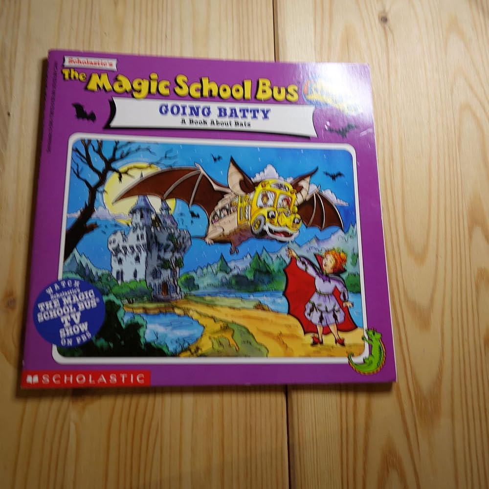 The Magic School Bus Going Batty: A Book About Bats cover image