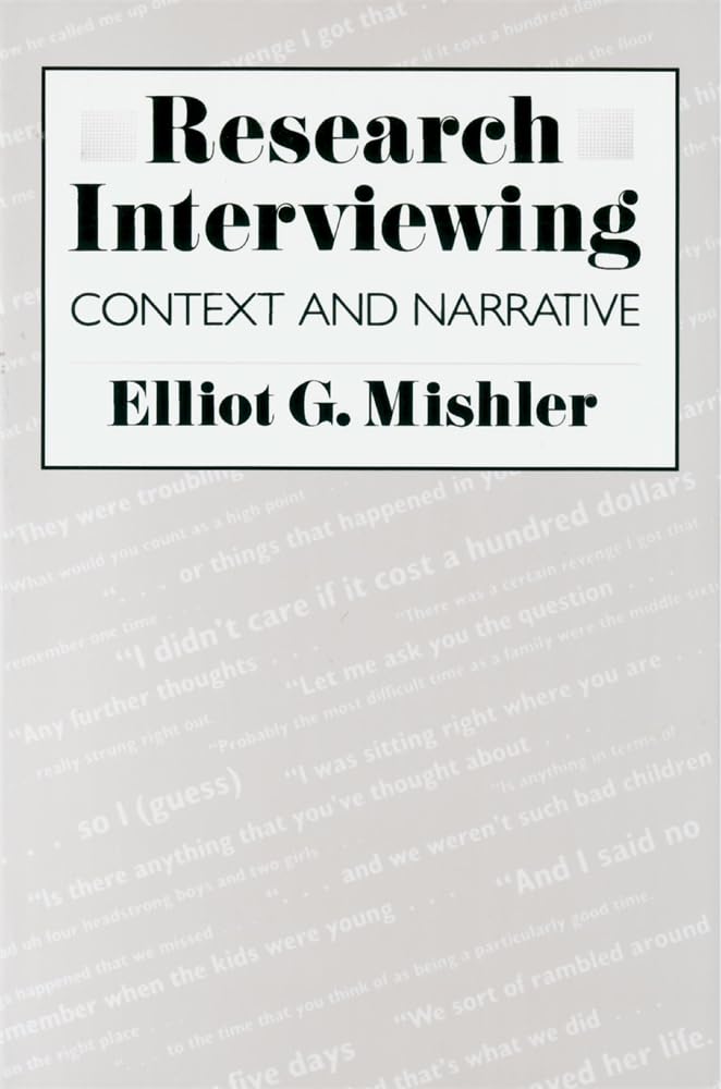 Research Interviewing: Context and Narrative cover image