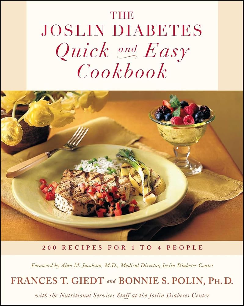 The Joslin Diabetes Quick and Easy Cookbook: 200 Recipes for 1 to 4 People cover image