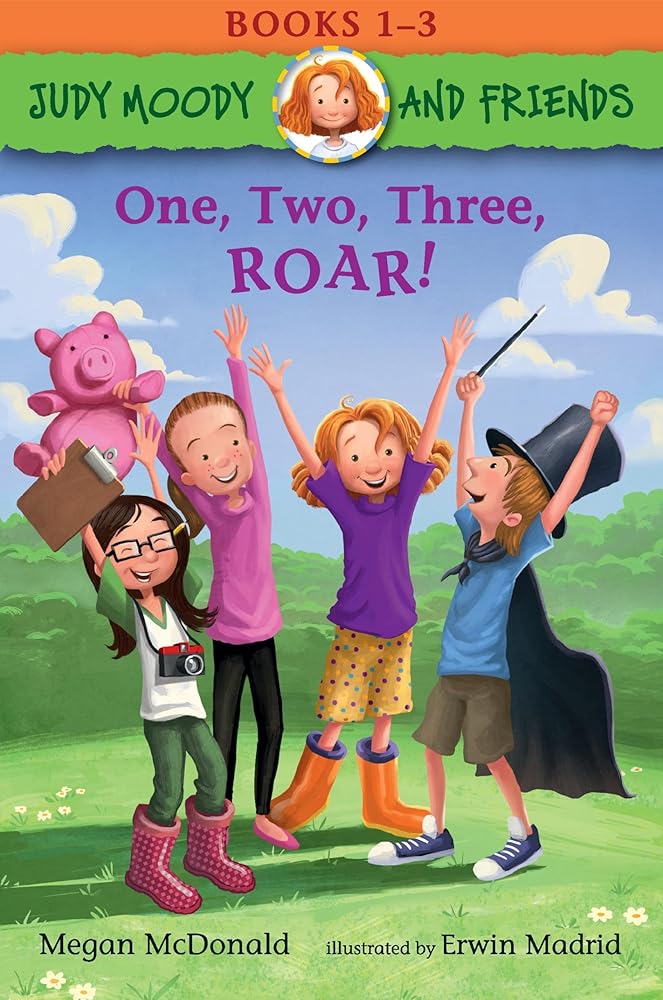 Judy Moody and Friends: One, Two, Three, ROAR!: Books 1-3 cover image