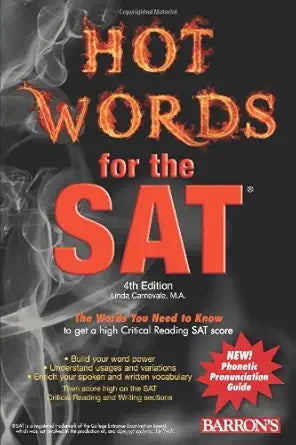 Hot Words for the SAT (Barron's Educational Series) cover image