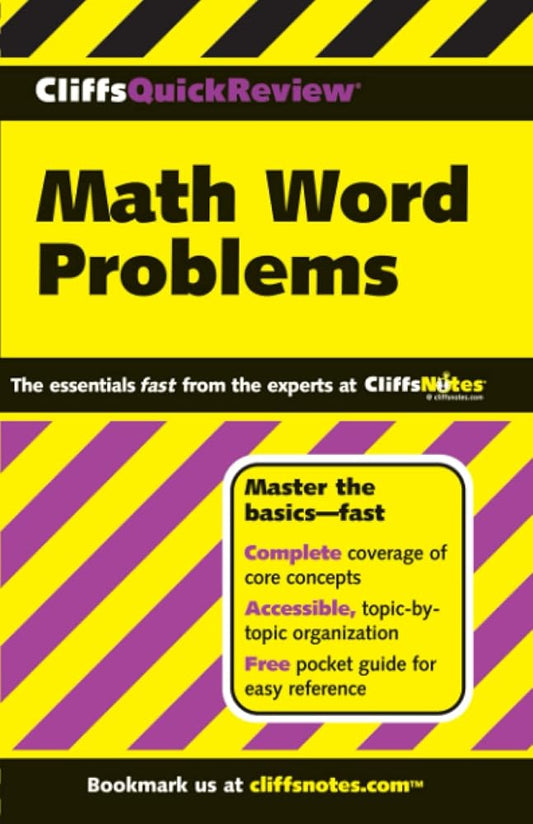 CliffsQuickReview Math Word Problems cover image