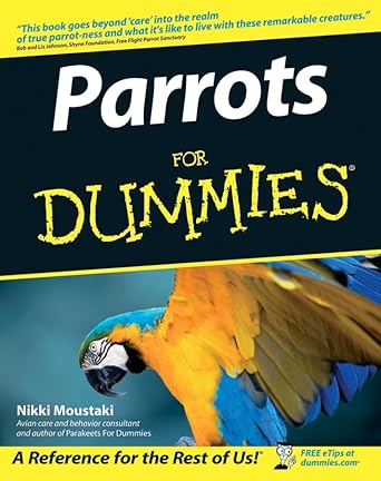 Parrots For Dummies cover image