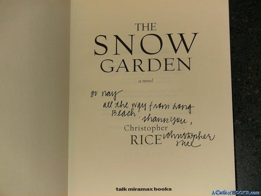 The Snow Garden: A Novel cover image