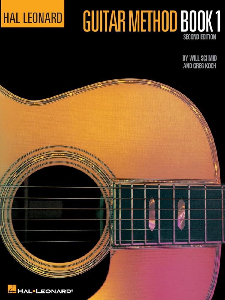Guitar Method Book 1 by Will Schmid and Greg Koch | Hal Leonard Beginner Guitar Lesson Book for Acoustic and Electric Guitar | Step-by-Step Guitar Instruction with Chords Songs and Exercises cover image