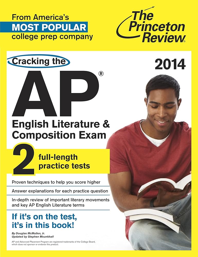 The Princeton Review Cracking the Ap English Literature & Composition Exam 2014: 2 Full-length Practice Tests With Detailed Explanations (College Test Preparation) cover image