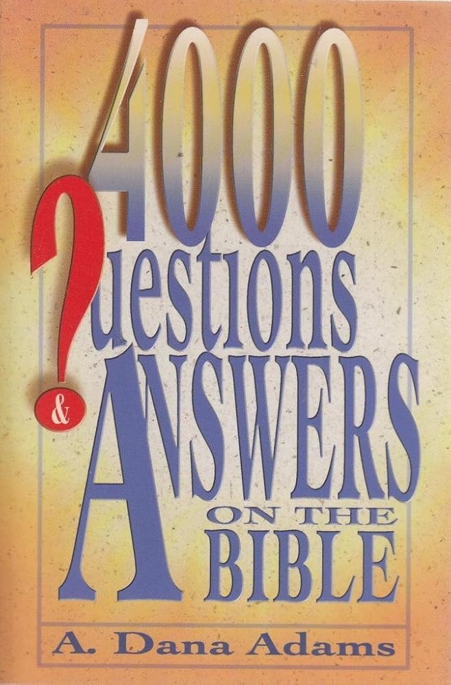 4000 Questions and Answers on the Bible cover image