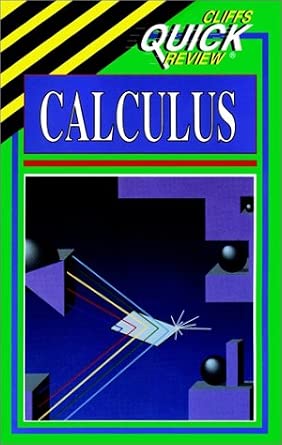 CliffsQuickReview Calculus cover image