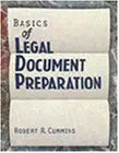 Basics of Legal Document Preparation cover image