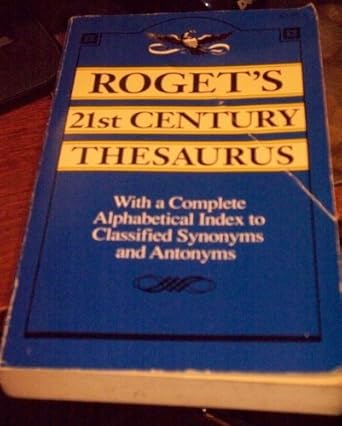 Roget's 21st Century Thesaurus cover image