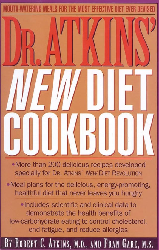 Dr. Atkins' New Diet Cookbook cover image