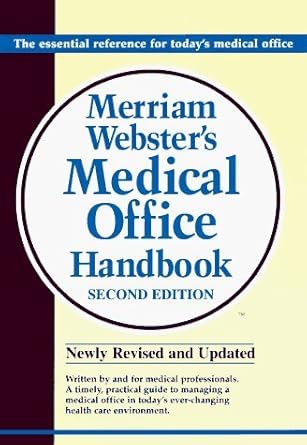 Merriam-Webster Medical Office Handbook, 2E cover image