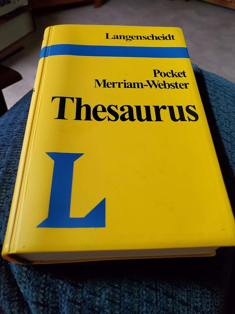 Langenscheidt's Merriam-Webster Pocket Thesaurus cover image
