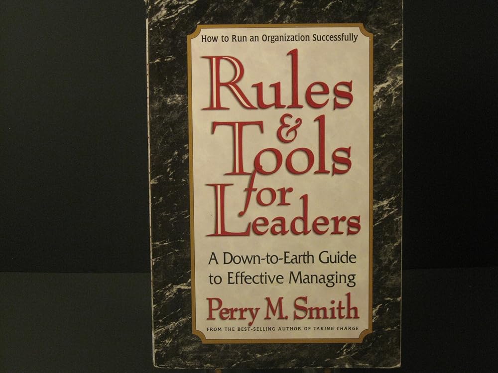 Rules and Tools for Leaders cover image