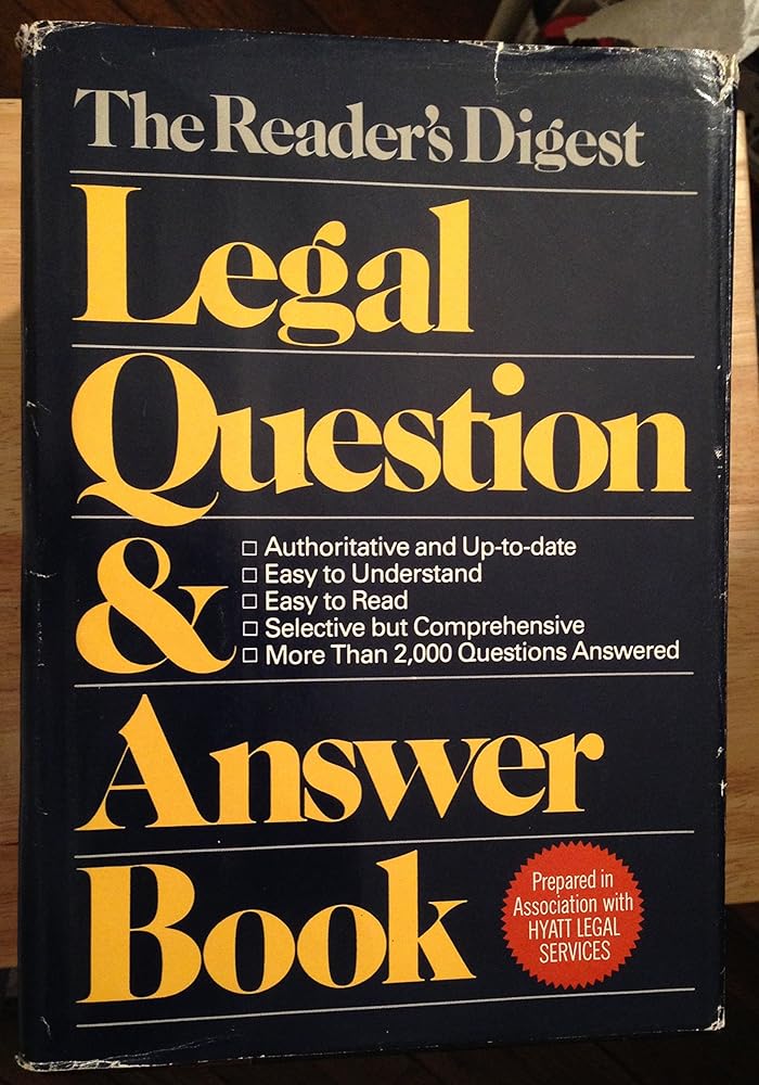 Legal Question and Answer Book cover image