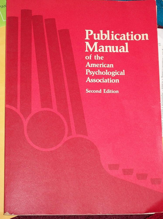 Publication manual cover image