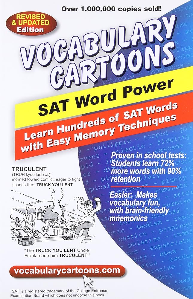 Vocabulary Cartoons: SAT Word Power cover image