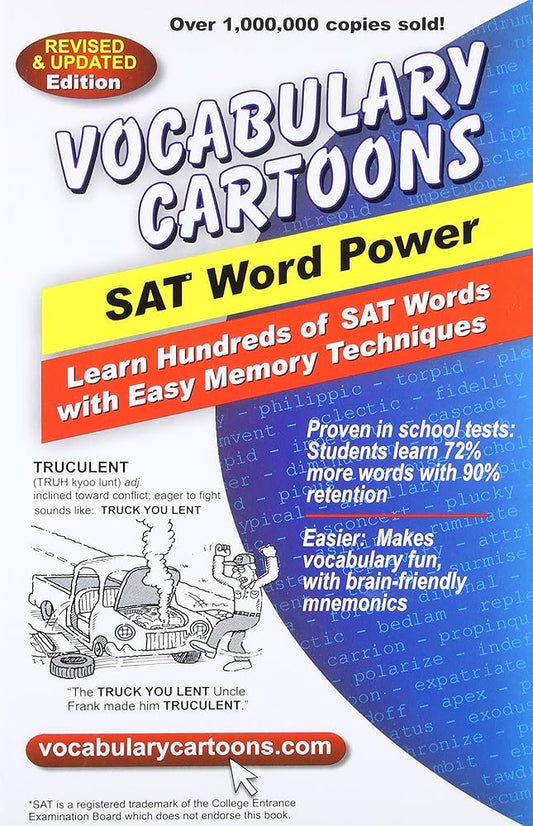 Vocabulary Cartoons: SAT Word Power cover image