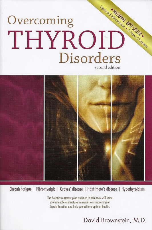 Overcoming Thyroid Disorders by Brownstein, David (2002) Paperback cover image