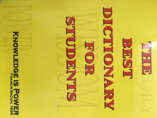 The Best Dictionary for Students cover image