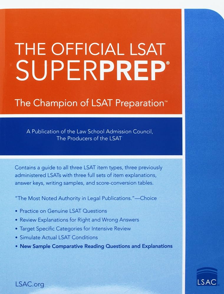 The Official LSAT SuperPrep cover image