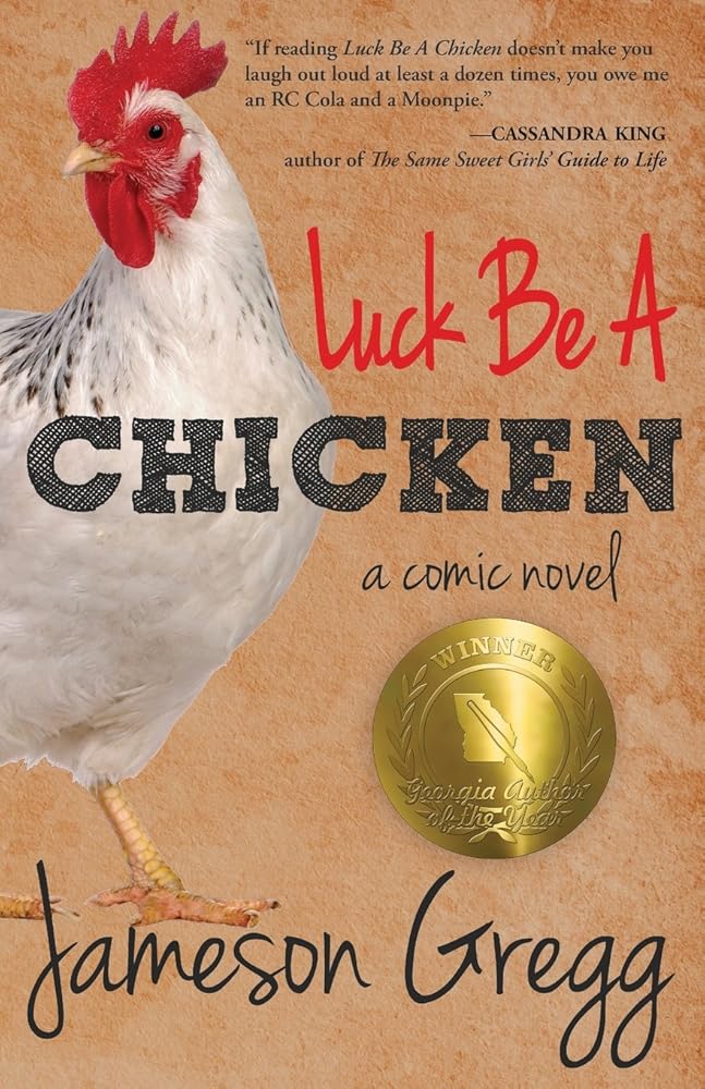 Luck Be A Chicken: a comic novel cover image