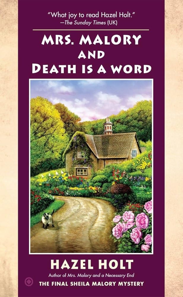 Mrs. Malory and Death Is a Word (Mrs. Malory Mystery) cover image