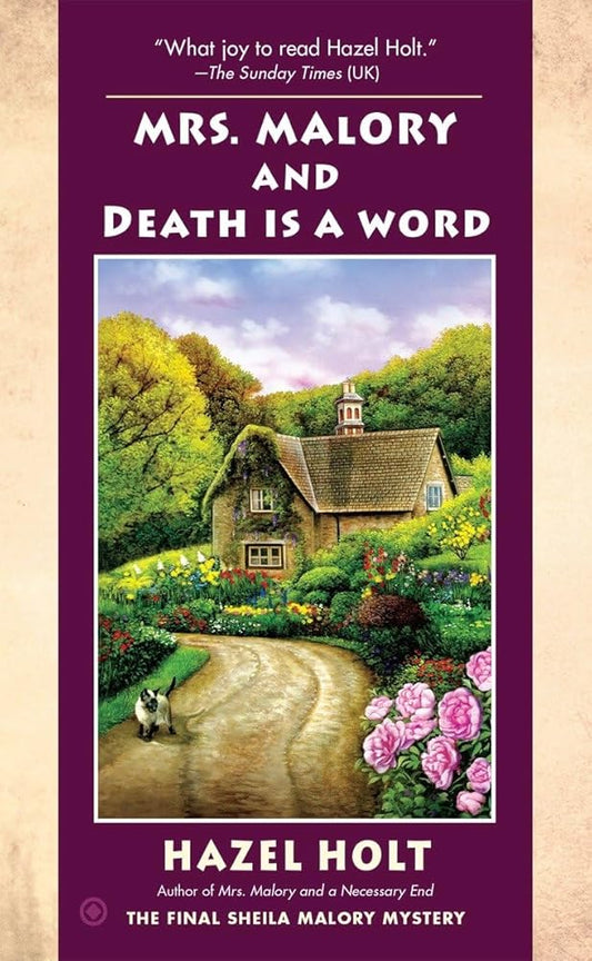 Mrs. Malory and Death Is a Word (Mrs. Malory Mystery) cover image