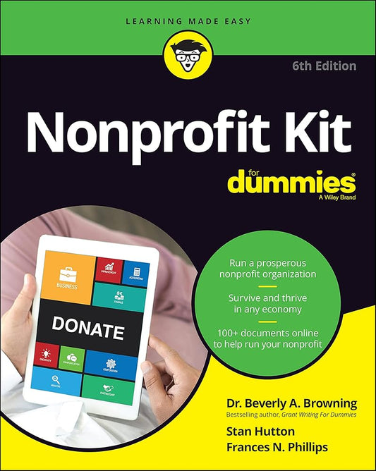 Nonprofit Kit For Dummies cover image