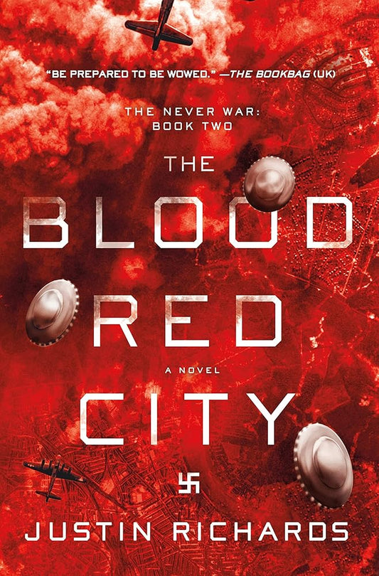 The Blood Red City: A Novel (The Never War) cover image