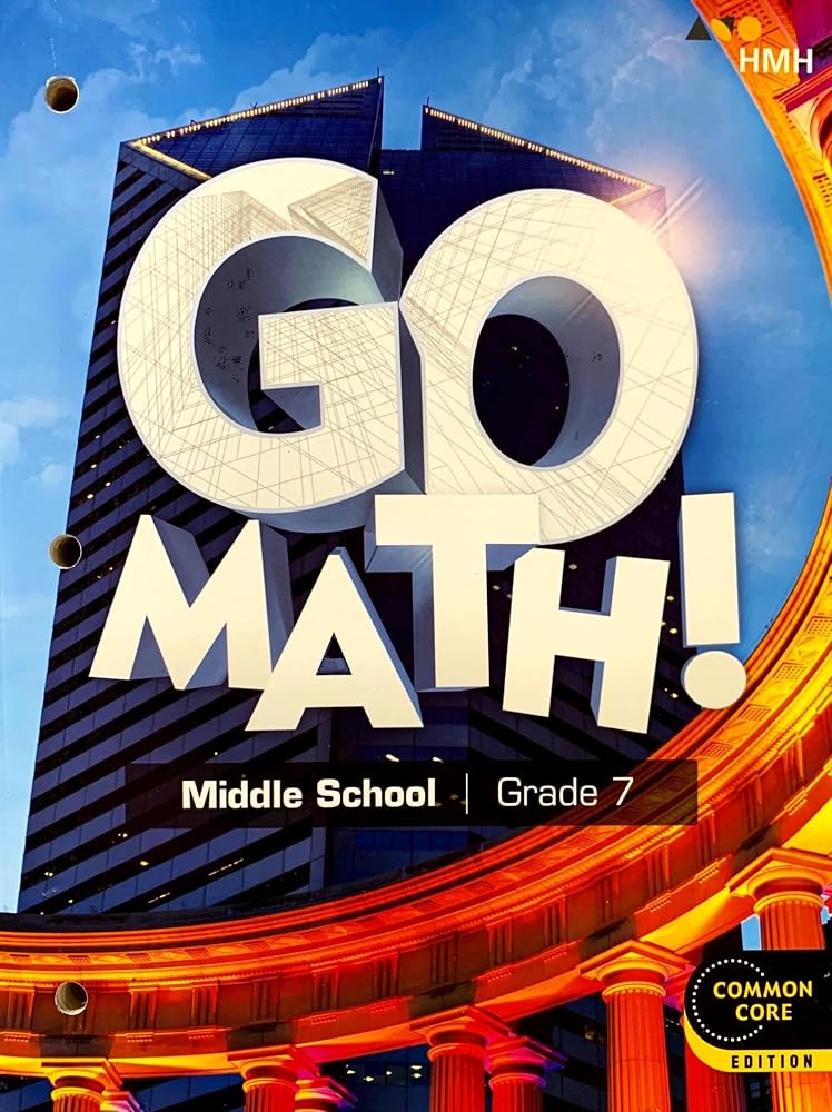 Student Interactive Worktext Grade 7 2018 (Go Math!) cover image