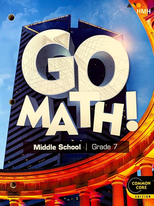Student Interactive Worktext Grade 7 2018 (Go Math!) cover image