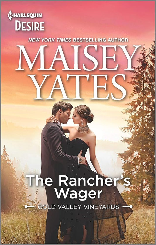 The Rancher's Wager: An Enemies to Lovers Western romance (Gold Valley Vineyards, 3) cover image