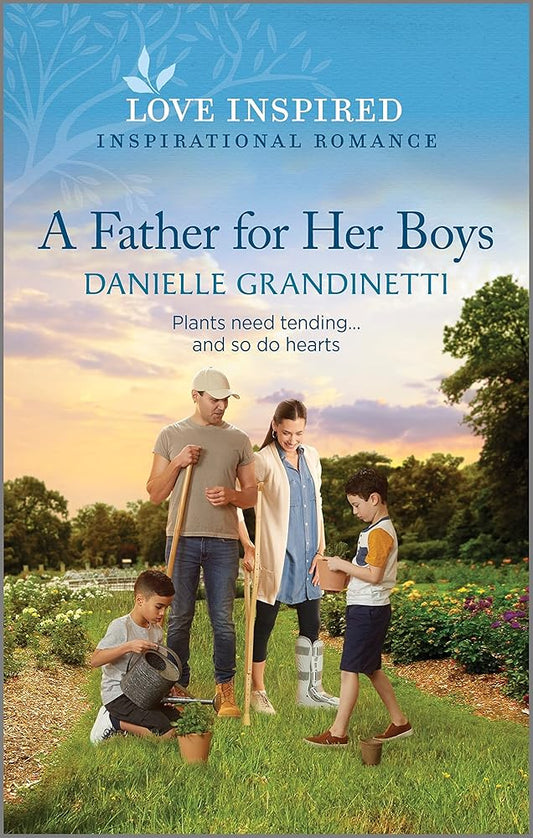 A Father for Her Boys: An Uplifting Inspirational Romance (Love Inspired) cover image