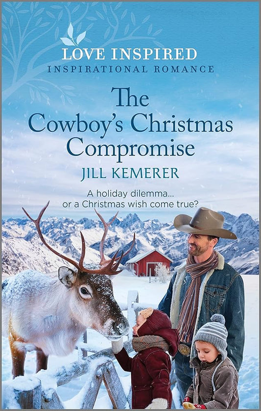 The Cowboy's Christmas Compromise: An Uplifting Inspirational Romance (Wyoming Legacies, 1) cover image