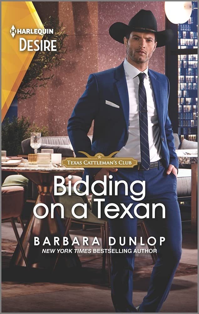 Bidding on a Texan: A sexy Western bachelor auction romance (Texas Cattleman's Club: Heir Apparent, 8) cover image