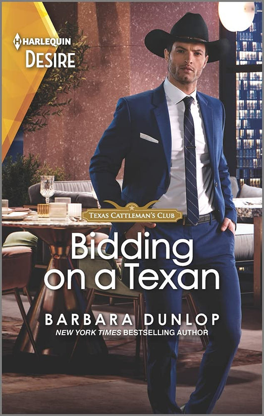 Bidding on a Texan: A sexy Western bachelor auction romance (Texas Cattleman's Club: Heir Apparent, 8) cover image