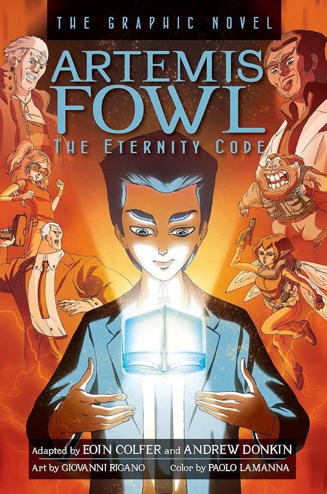 The Artemis Fowl #3: Eternity Code Graphic Novel cover image