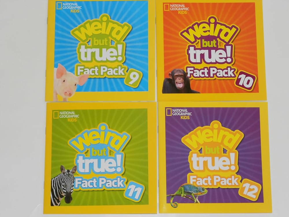 National Geographic Kids Weird but True! Fact Packs Vols: 9, 10, 11 & 12 cover image