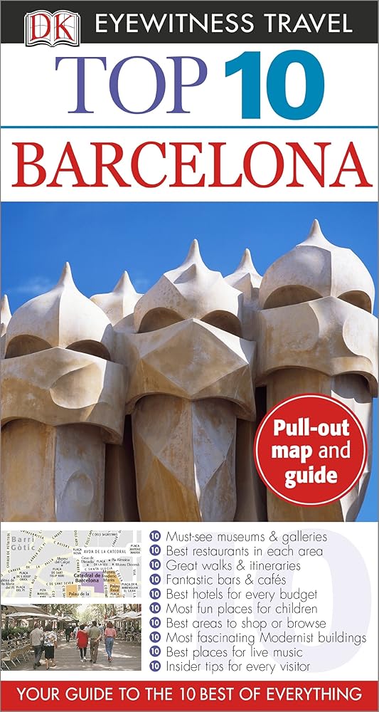 Dk Eyewitness Top 10 Barcelona cover image