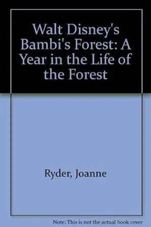 Walt Disney's Bambi's Forest: A Year in the Life of the Forest cover image