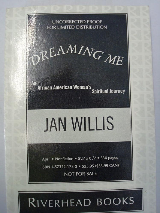 Dreaming Me: An African-American Woman's Buddhist Journey cover image
