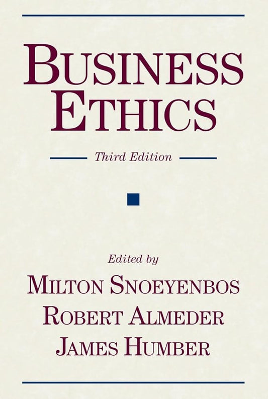 Business Ethics cover image