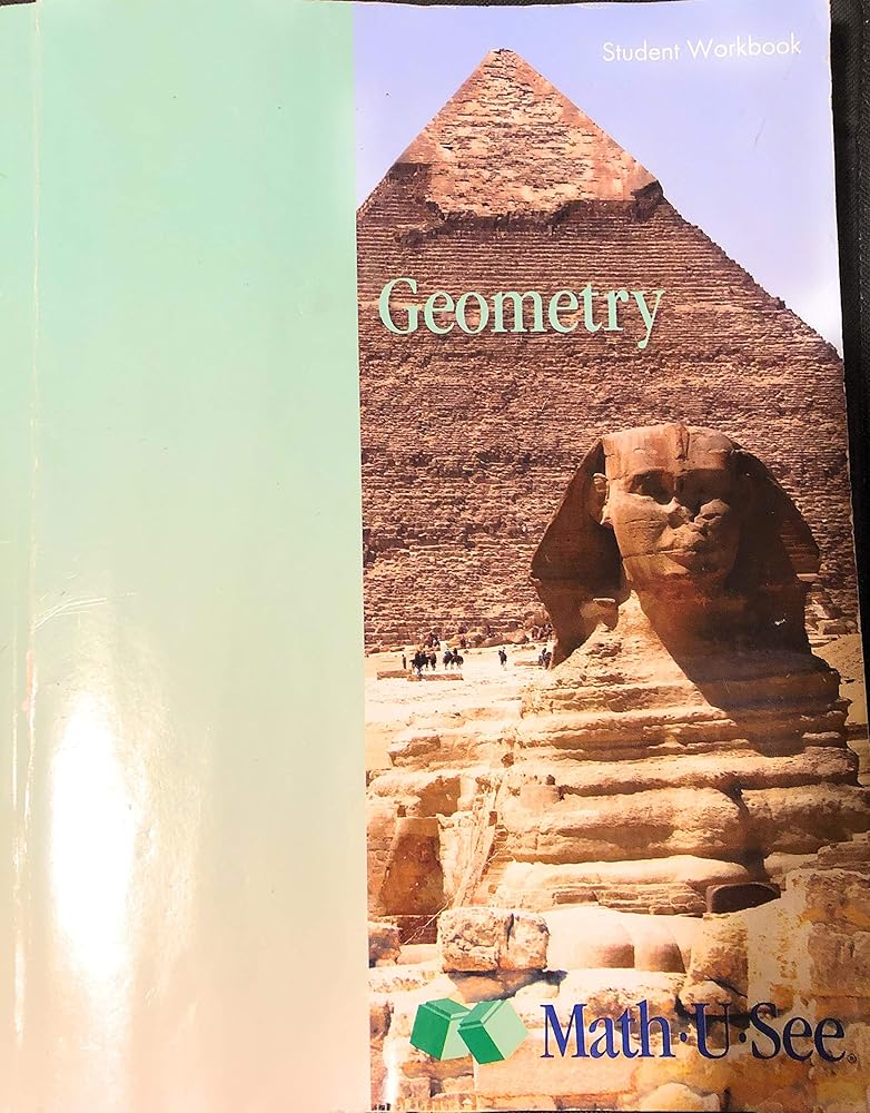 Geometry student workbook cover image