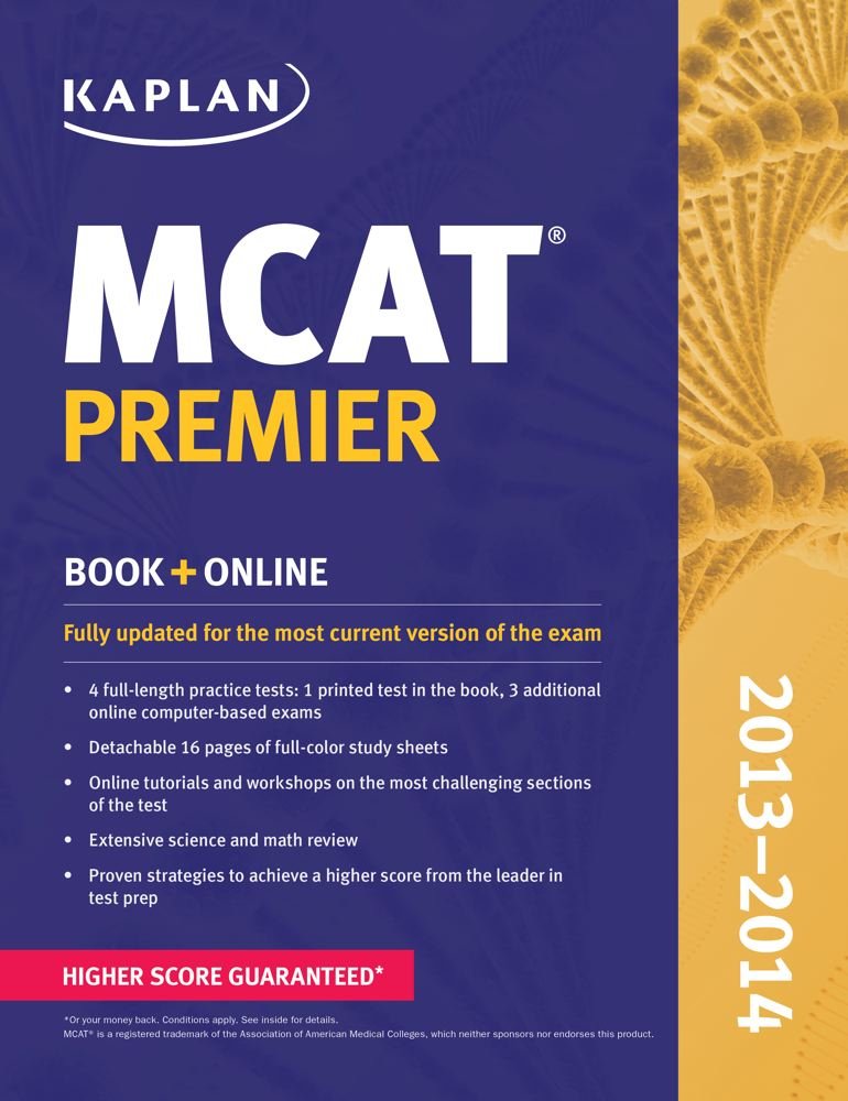 Kaplan MCAT Premier 2013-2014 (Kaplan Test Prep) cover image