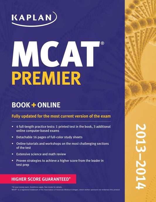 Kaplan MCAT Premier 2013-2014 (Kaplan Test Prep) cover image